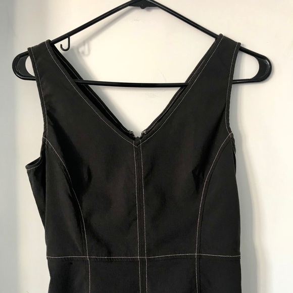 Express stretch sleeveless brown dress . - Picture 5 of 8